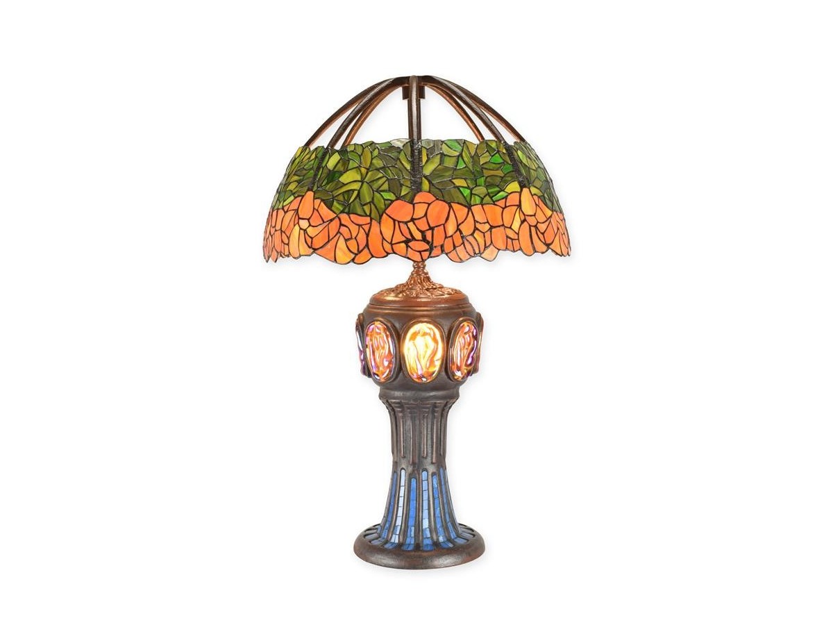 Tiffany-Style Table Lamp, H 79.5 cm