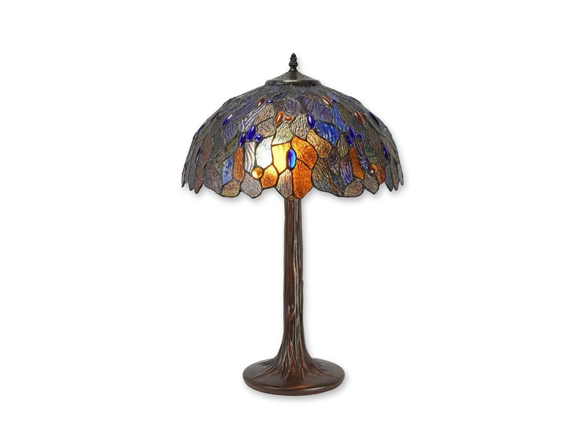 Tiffany-Style Table Lamp, H 60 cm