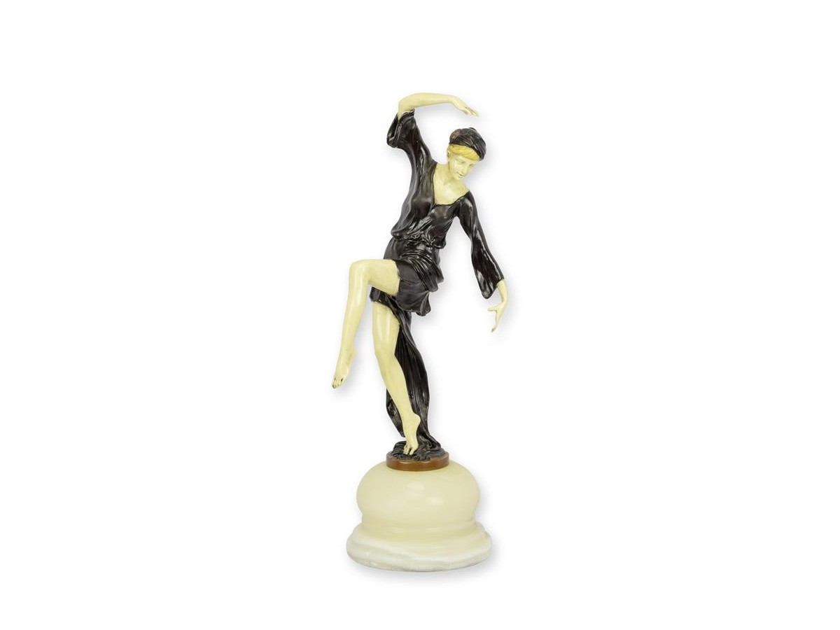 The Autumn Dancer Bronze Sculpture, 41.3 cm