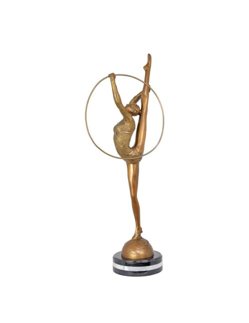 Hoop Dancer Bronze Sculpture, 90 cm